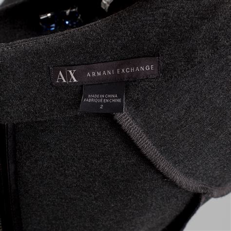 armani exchange made in china